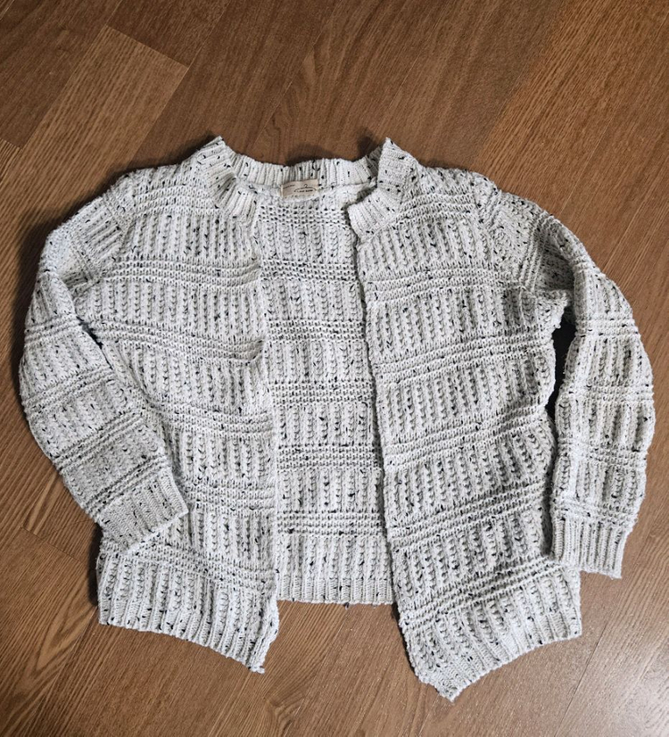 여성 니트 가디건 55사이즈 이미지