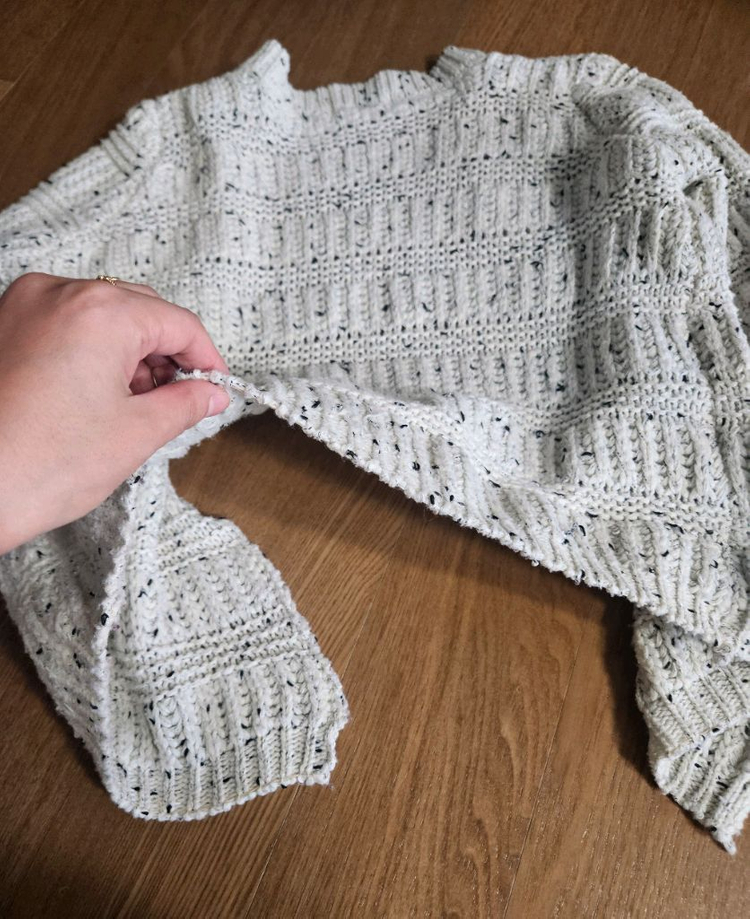 여성 니트 가디건 55사이즈 이미지