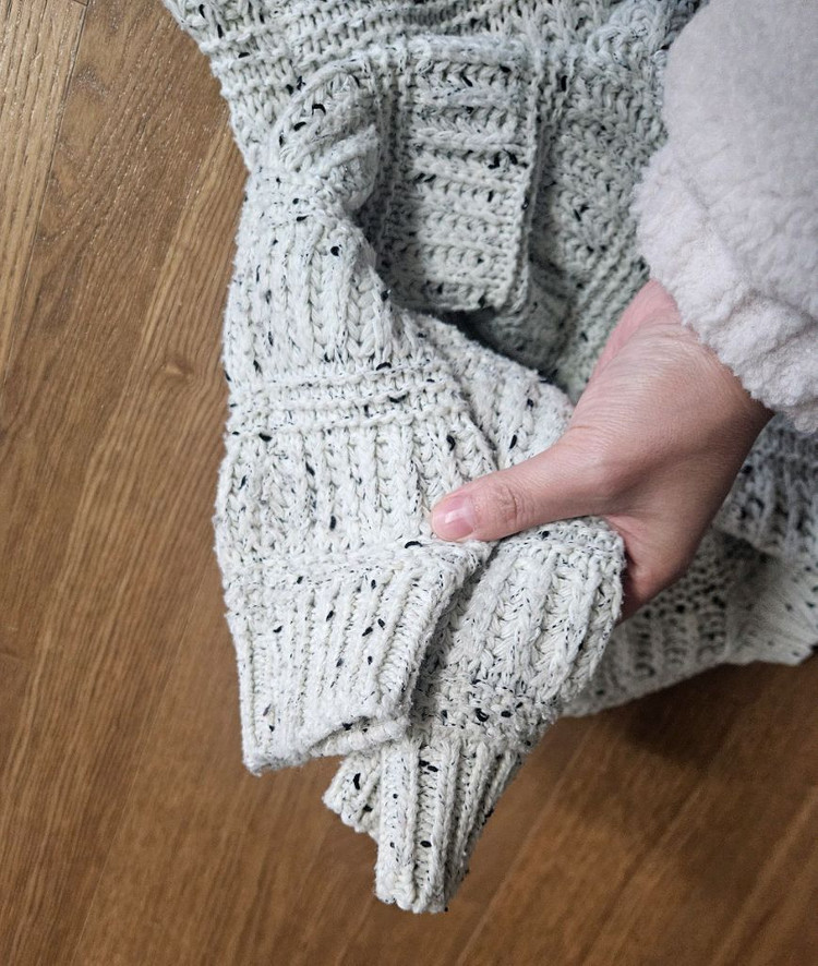 여성 니트 가디건 55사이즈 이미지