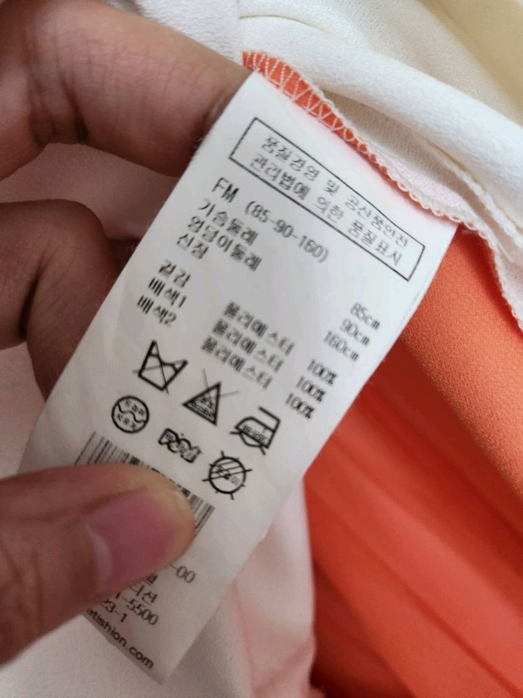 ENC 플리츠 블라우스 프리사이즈 이미지