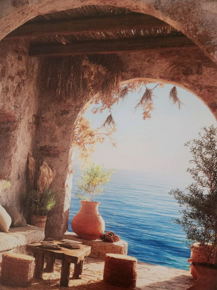 새상품)원목 프레임 캔버스 그림액자 인테리어소품 이미지