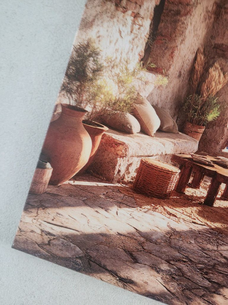 새상품)원목 프레임 캔버스 그림액자 인테리어소품 이미지