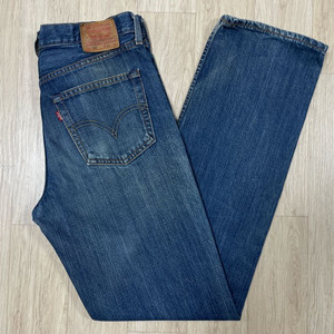 32) 00s 리바이스 재팬 502 일자핏 워싱 데님팬츠(RRL&LVC&폴로) 이미지