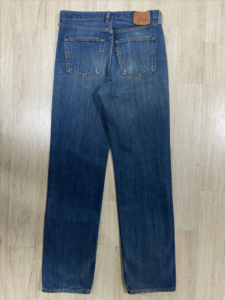 32) 00s 리바이스 재팬 502 일자핏 워싱 데님팬츠(RRL&LVC&폴로) 이미지