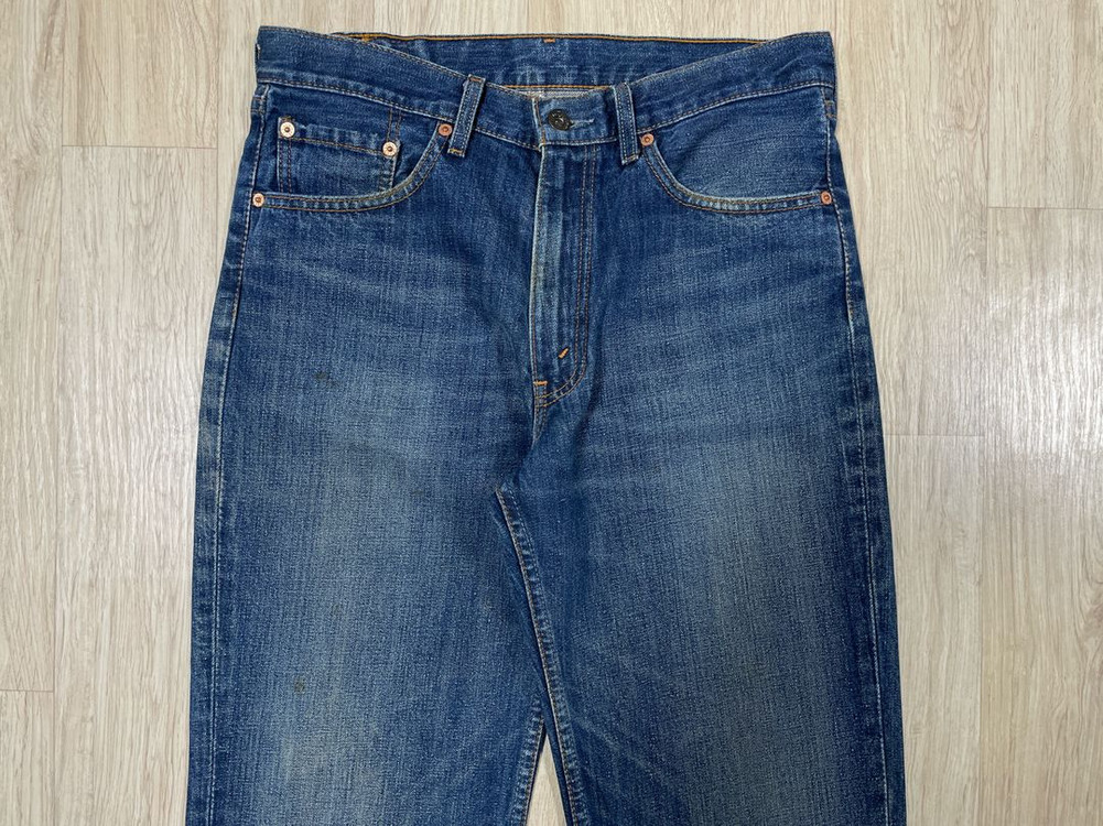 32) 00s 리바이스 재팬 502 일자핏 워싱 데님팬츠(RRL&LVC&폴로) 이미지