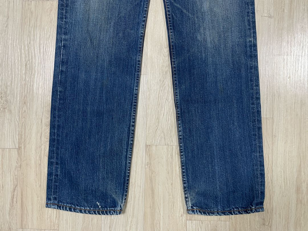 32) 00s 리바이스 재팬 502 일자핏 워싱 데님팬츠(RRL&LVC&폴로) 이미지