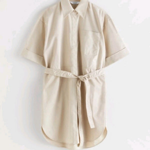 앤아더스토리 반팔 셔츠 원피스 xs사이즈 55가능 이미지