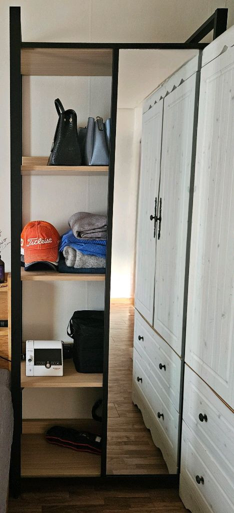 상일리베가구 거울 선반장_철제전신거울수납장책장슬라이딩드레스룸행거장옷장 시스템 다용도 서울 이미지