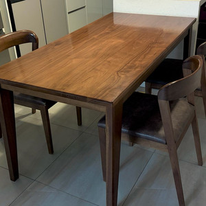 4/30이사.300구입)6인 원목 월넛 우드 식탁 의자3 1600x800 이미지