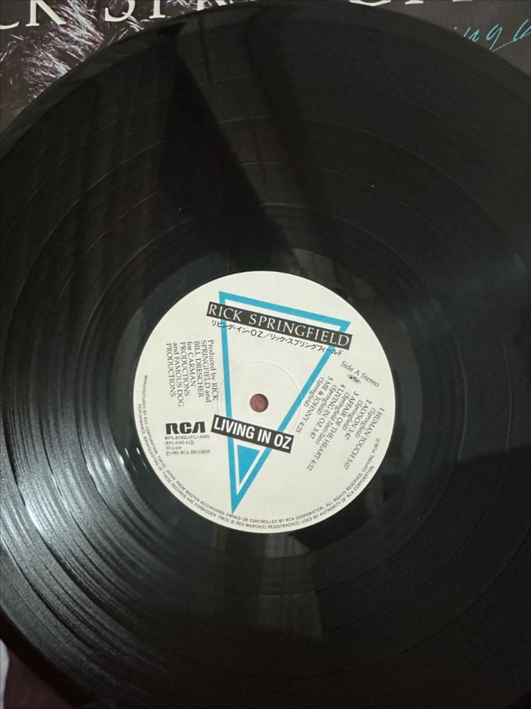 (민트급알판)Rick Springfield Living In Oz(LP) 이미지