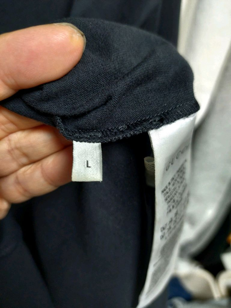 구찌 하와이 블랙 야자수 프린팅 반팔 L 백화점판 이미지