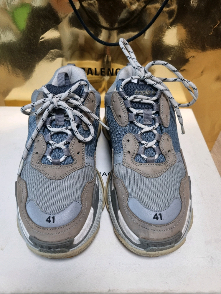 발렌시아가 트리플s 그레이 41사이즈 풀셋 이미지