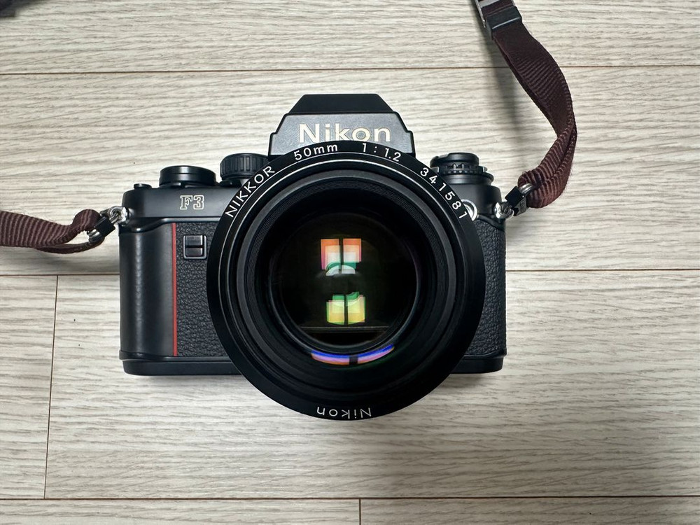 니콘 F3 바디 + 니콘 50mm F1.2 렌즈 셋트로 판매합니다 이미지