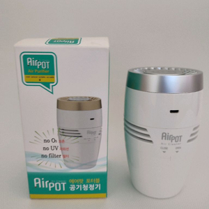 에어팟 포터블 공기 청정기(차량용) 이미지
