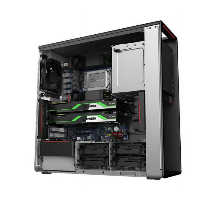 [중고] 레노버 워크스테이션 P620 (라이젠-5955WX/32G/S512G+2TB/RTX4060/윈10Pro) 이미지