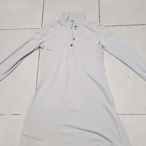 버버리 셔링 면 원피스 55~66/ 실크 스카프 각각 이미지