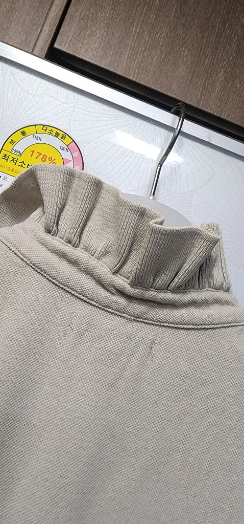 버버리 셔링 면 원피스 55~66/ 실크 스카프 각각 이미지