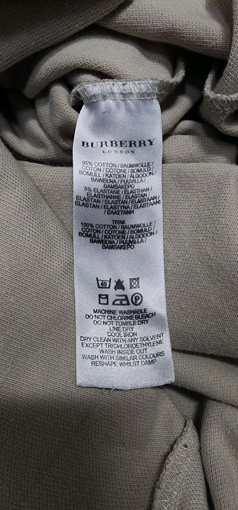 버버리 셔링 면 원피스 55~66/ 실크 스카프 각각 이미지