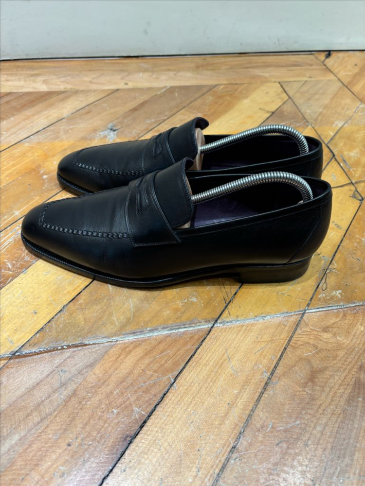 TLB 블랙 페니 로퍼 UK8 이미지