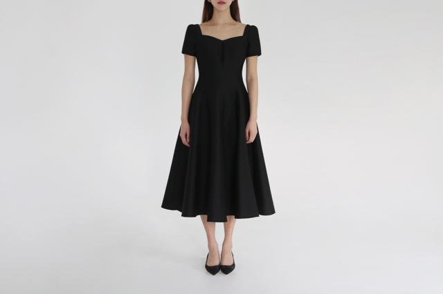 메르시비앙 메비 블랙펄 울실크원피스 3사이즈 이미지