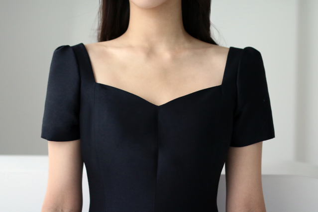 메르시비앙 메비 블랙펄 울실크원피스 3사이즈 이미지