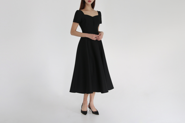 메르시비앙 메비 블랙펄 울실크원피스 3사이즈 이미지