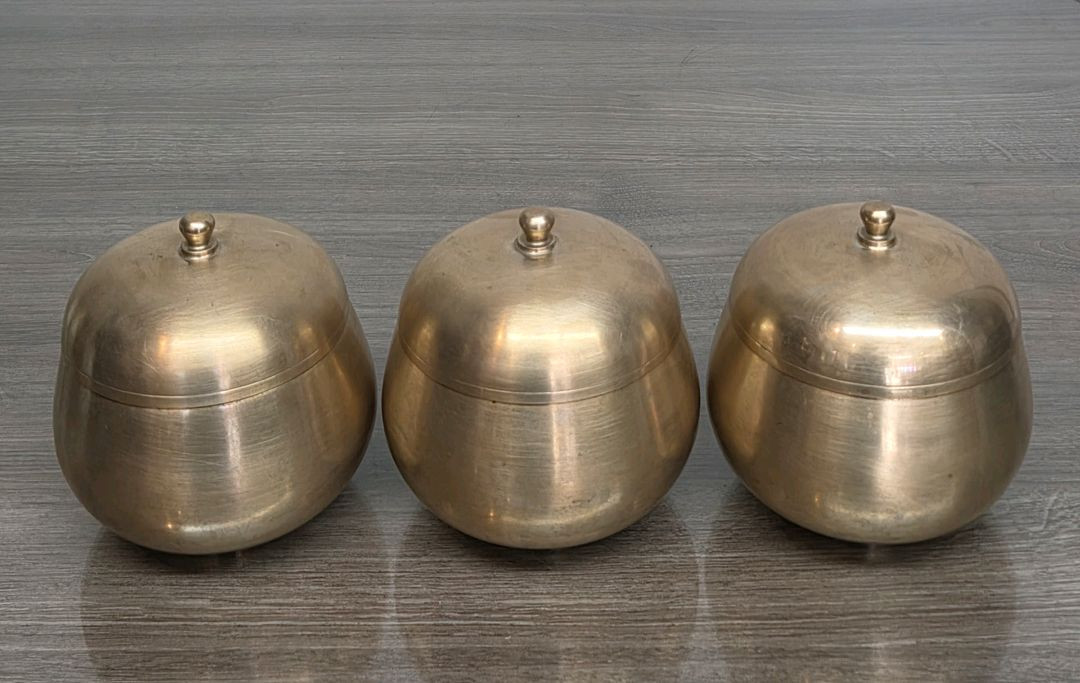 유기 놋그릇 3개세트. 판매합니다. 아주깨끗함 이미지