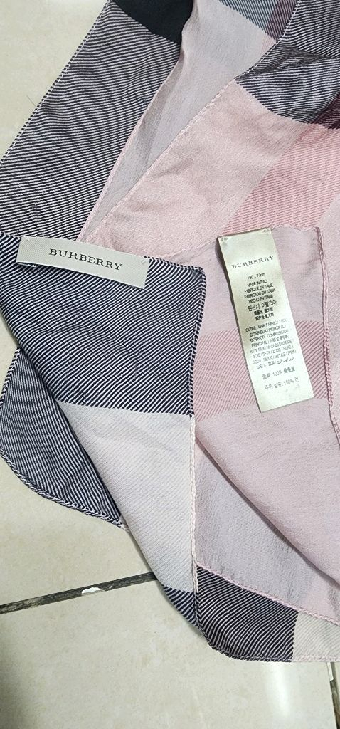 BURBERRY 실크 스카프/ 버버리 셔링 원피스 이미지