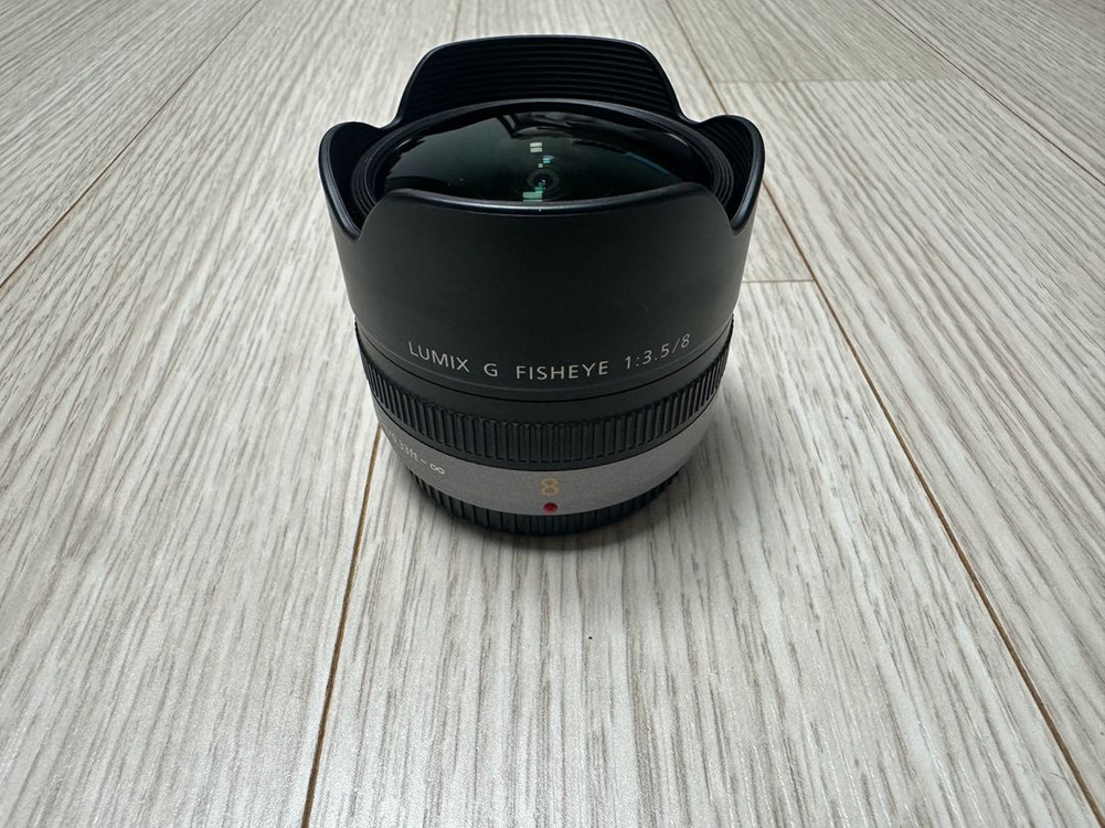 파나소닉 루믹스 LUMIX G 8mm F3.5 FISHEYE 어안렌즈 판매합니다 이미지