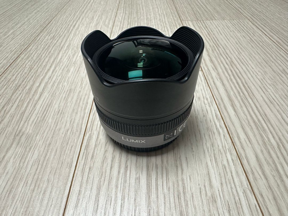 파나소닉 루믹스 LUMIX G 8mm F3.5 FISHEYE 어안렌즈 판매합니다 이미지