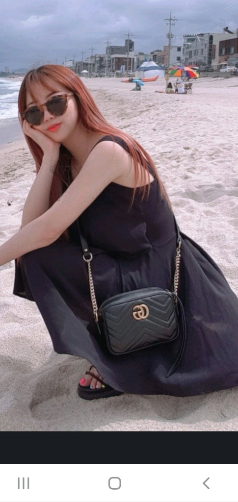 구찌 마몽 마틀라세 크로스백/숄더백 정품S급(감정O)구찌프라다루이비통디올고야드샤넬셀린느보테가생로랑발렌시아가버버리가방 이미지