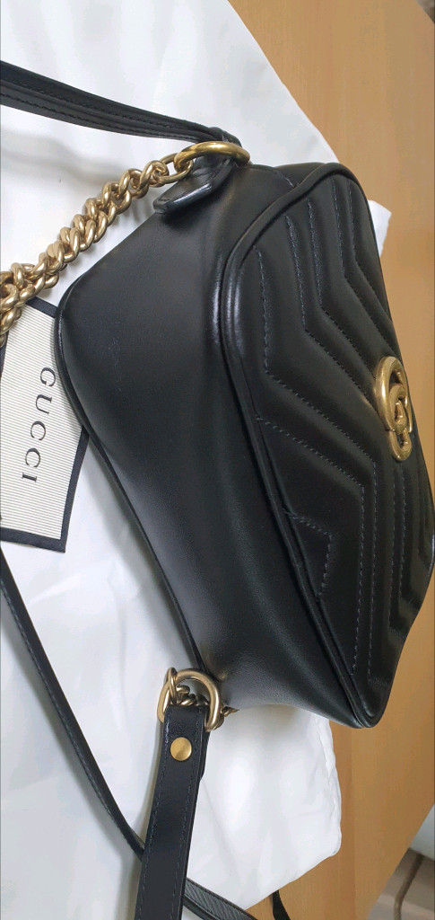 구찌 마몽 마틀라세 크로스백/숄더백 정품S급(감정O)구찌프라다루이비통디올고야드샤넬셀린느보테가생로랑발렌시아가버버리가방 이미지