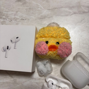 무선 이어폰 프로 2세대 + 귀여운 캐릭터 파우치 세트 이미지