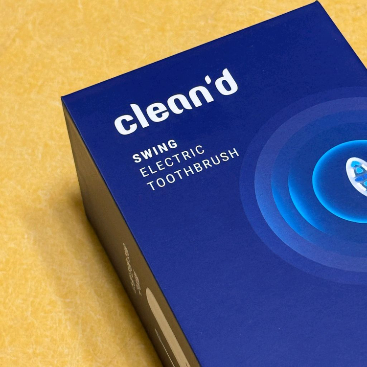 클린디 회전 음파 미세모 전동칫솔 스윙45 새상품 판매합니다. 이미지