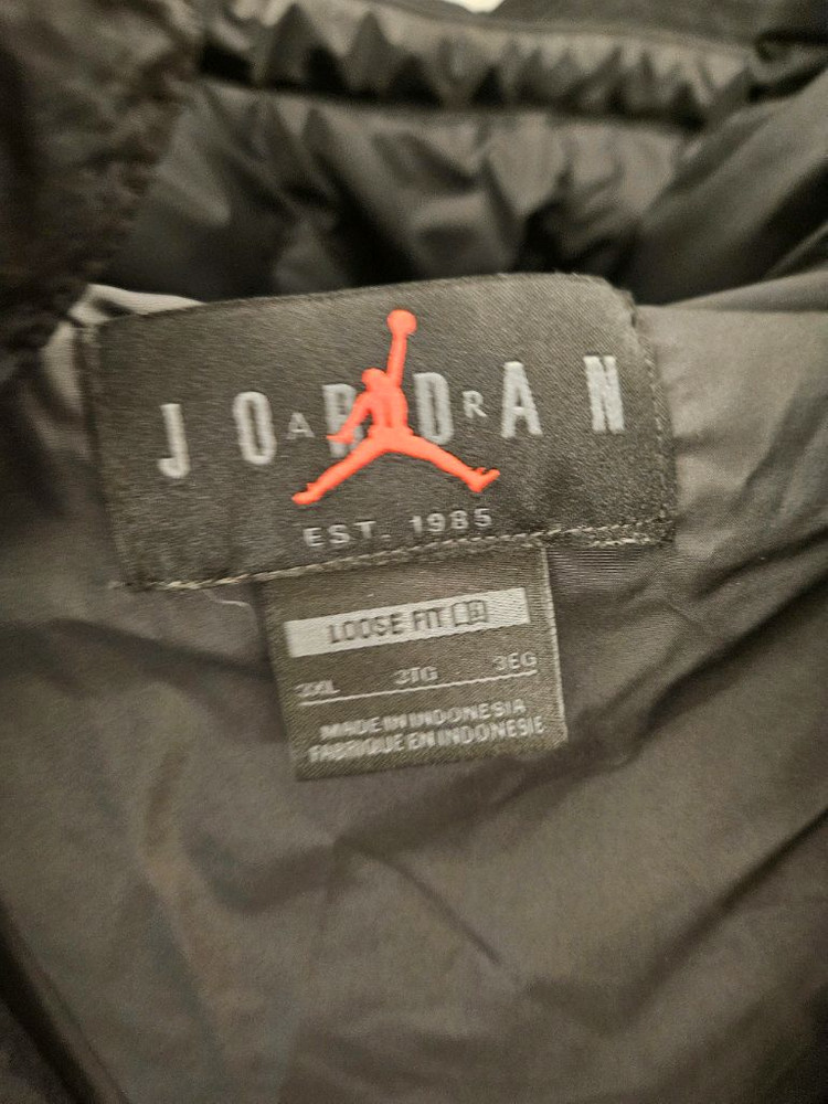 조던 PSG 패딩 블랙 3XL 이미지