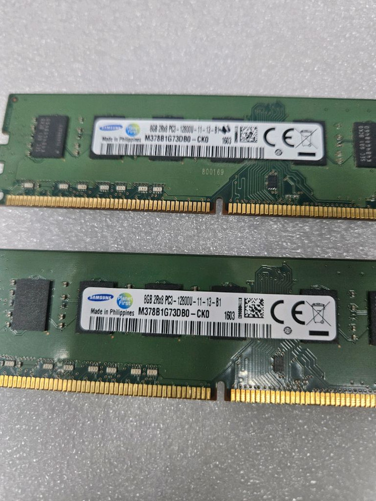삼성 램 DDR3 8GB 2개 입니다 이미지