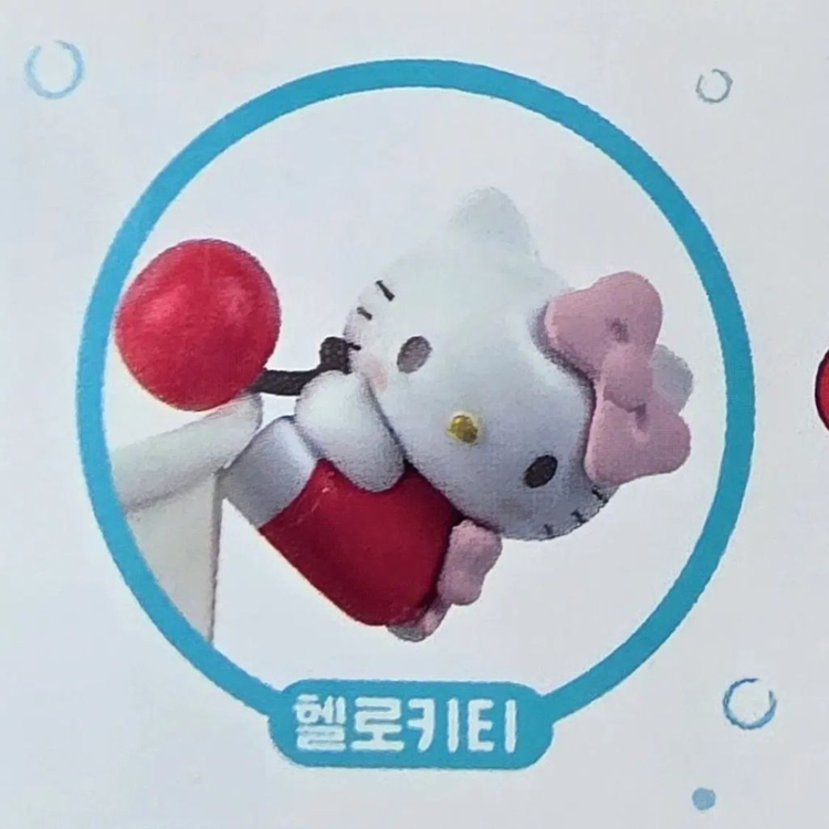 [미개봉] 산리오 헬로키티 컵 피규어 (달콤소다CUP피규어) 이미지
