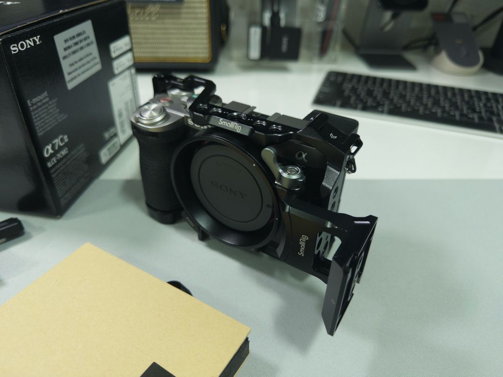 소니 a7c2,스몰리그 케이지,스몰리그 수직수평 마운트,MCUV판매합니다. 이미지