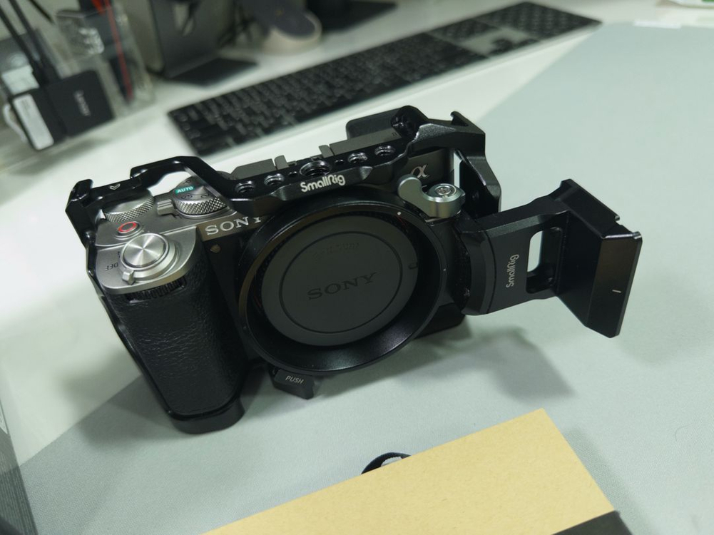 소니 a7c2,스몰리그 케이지,스몰리그 수직수평 마운트,MCUV판매합니다. 이미지