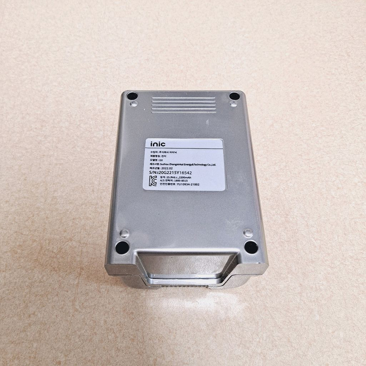 아이닉 i20 무선청소기 정품 배터리 47분 25.9v 순정품 정상작동 이미지