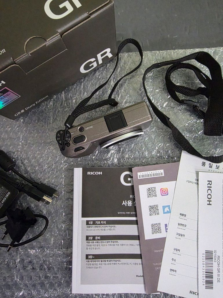 리코gr3 다이어리에디션 1천컷대 보증27.08 신품급팔아요 이미지