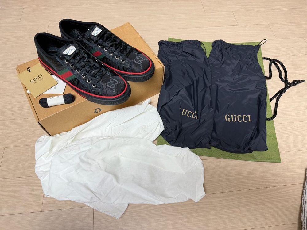 구찌 오프더그리드 스니커즈 7+사이즈 새상품 판매합니다 이미지