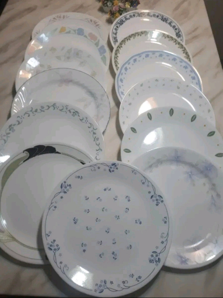 빈티지 코렐 대접시 26cm 모음 개당값 이미지