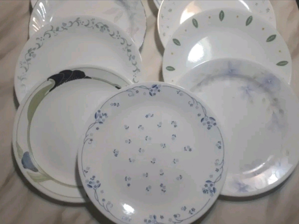 빈티지 코렐 대접시 26cm 모음 개당값 이미지