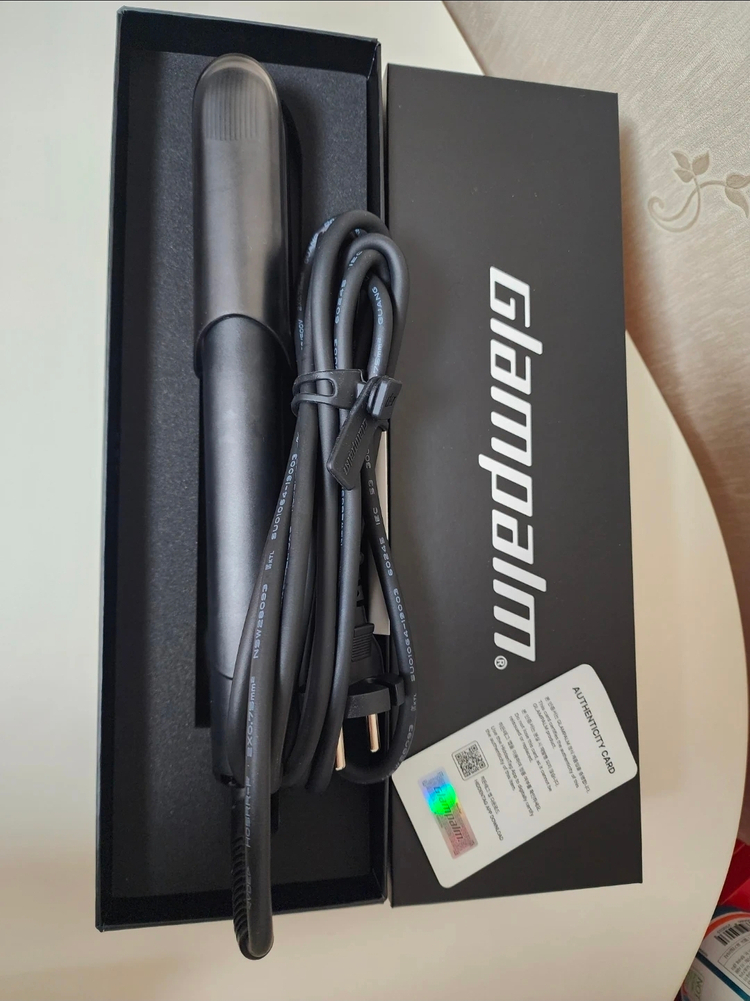 글램팜 GP201-T1 블랙 전문가용 고데기 이미지