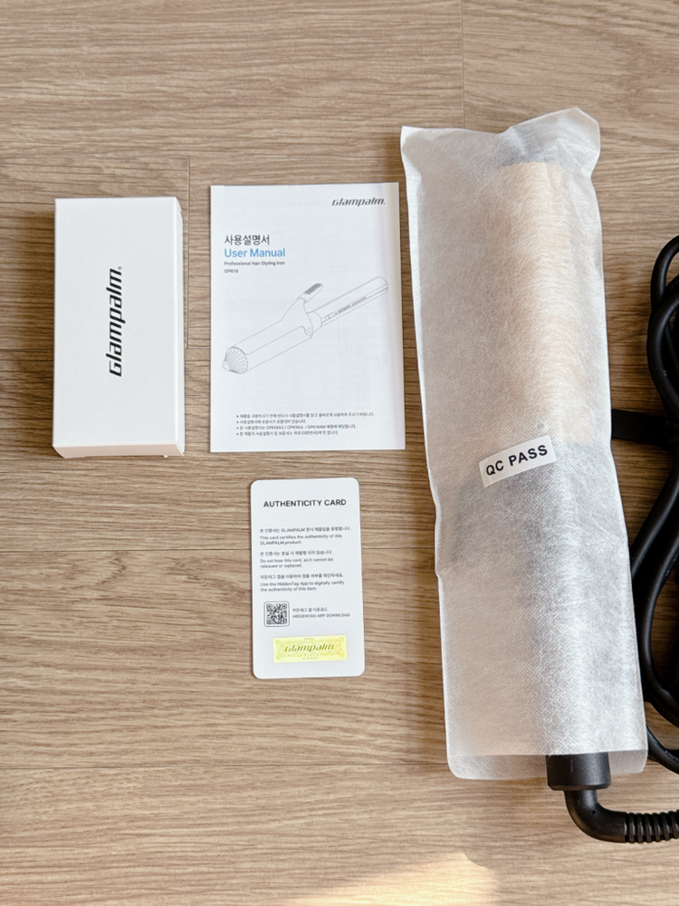 새상품] 글램팜 봉고데기 36mm 골드 이미지