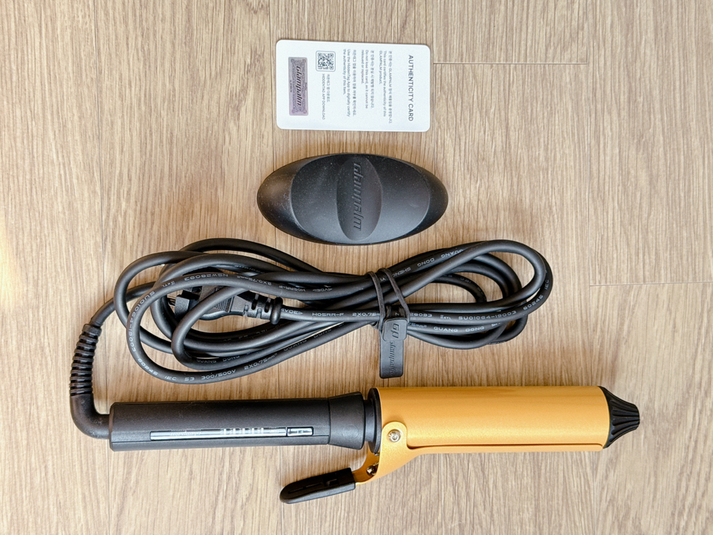 새상품] 글램팜 봉고데기 36mm 골드 이미지