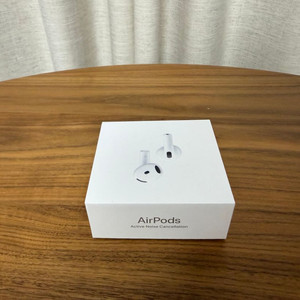 [미개봉] 에어팟 4 AirPods 4 액티브 노이즈 캔슬링 모델 이미지