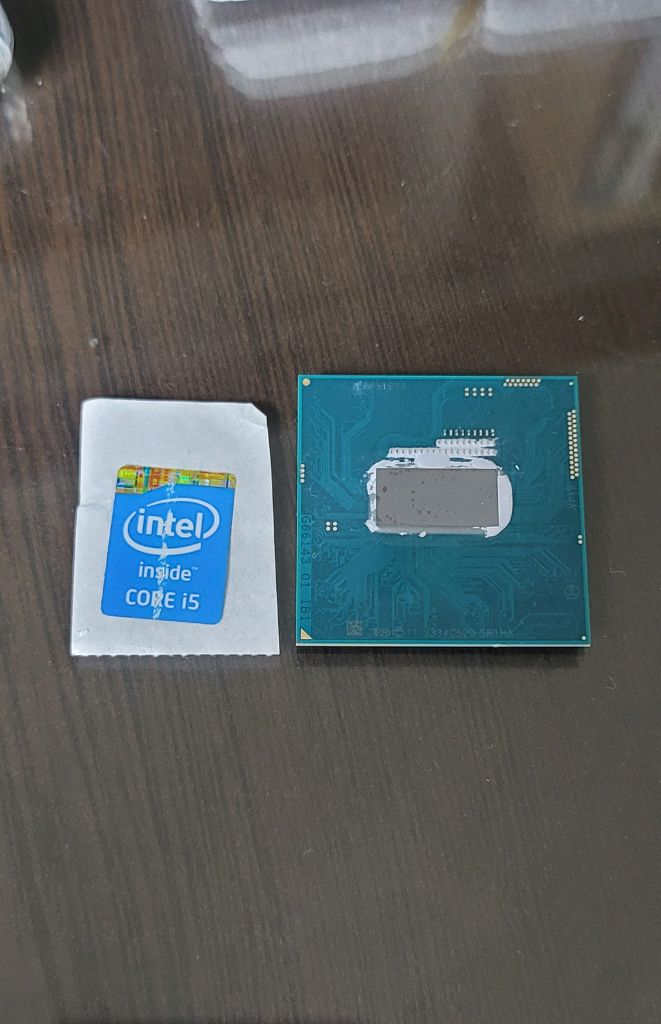 노트북 cpu i5 4200u 와 무선랜카드 이미지