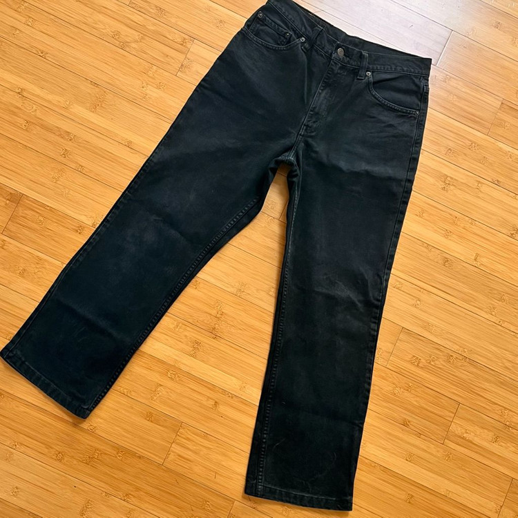 리바이스 517 블랙진 데님팬츠 W86 L86 이미지
